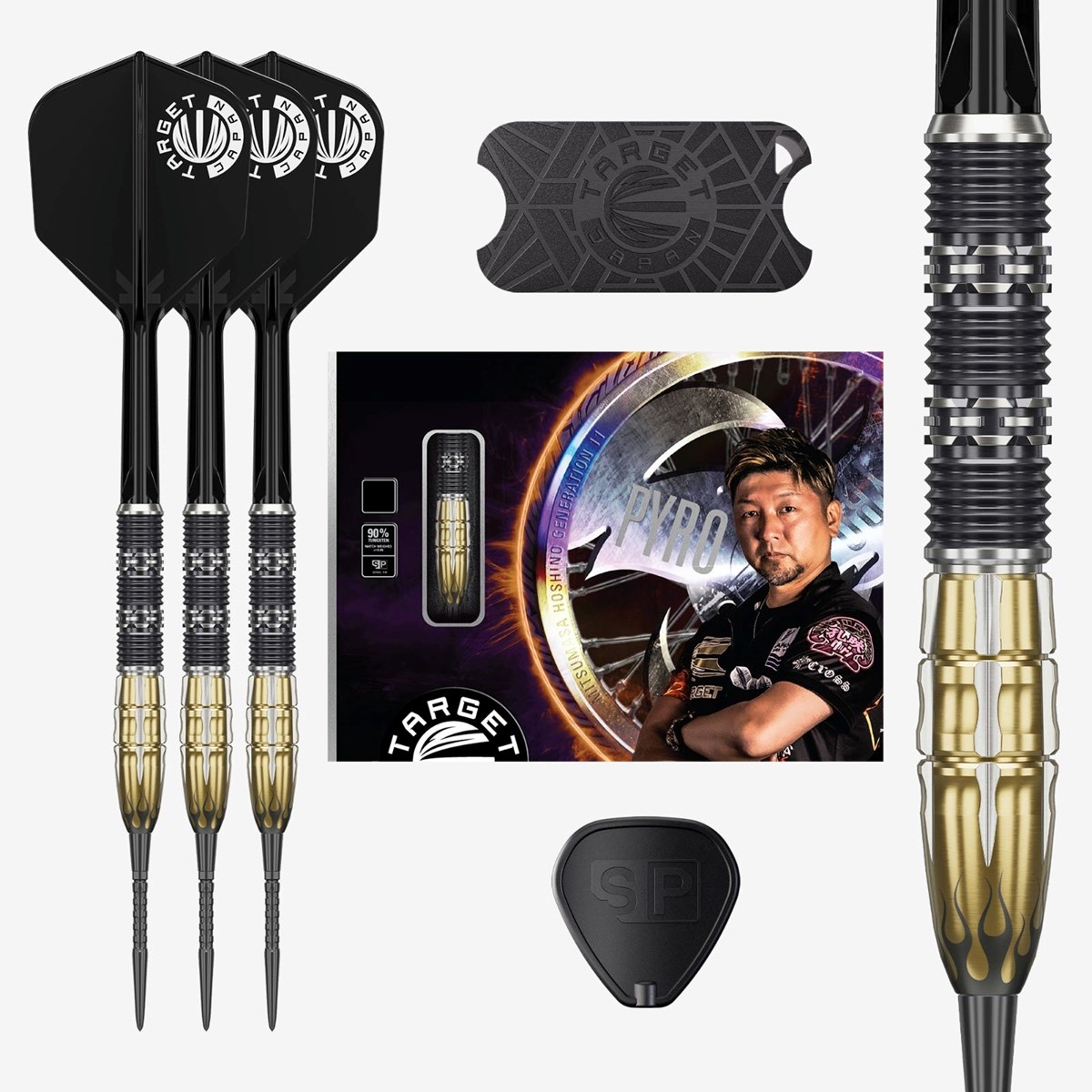 Target Pyro G11 90% SP Steel Tip Darts 22 grams