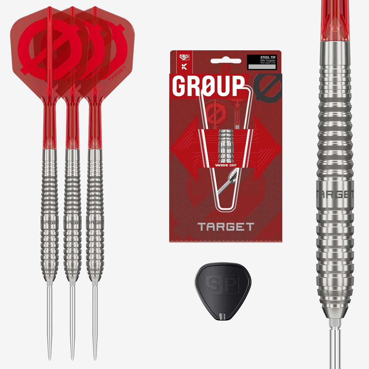 Target Group Ø 01 50% Swiss Point Steel Tip Darts 22 grams