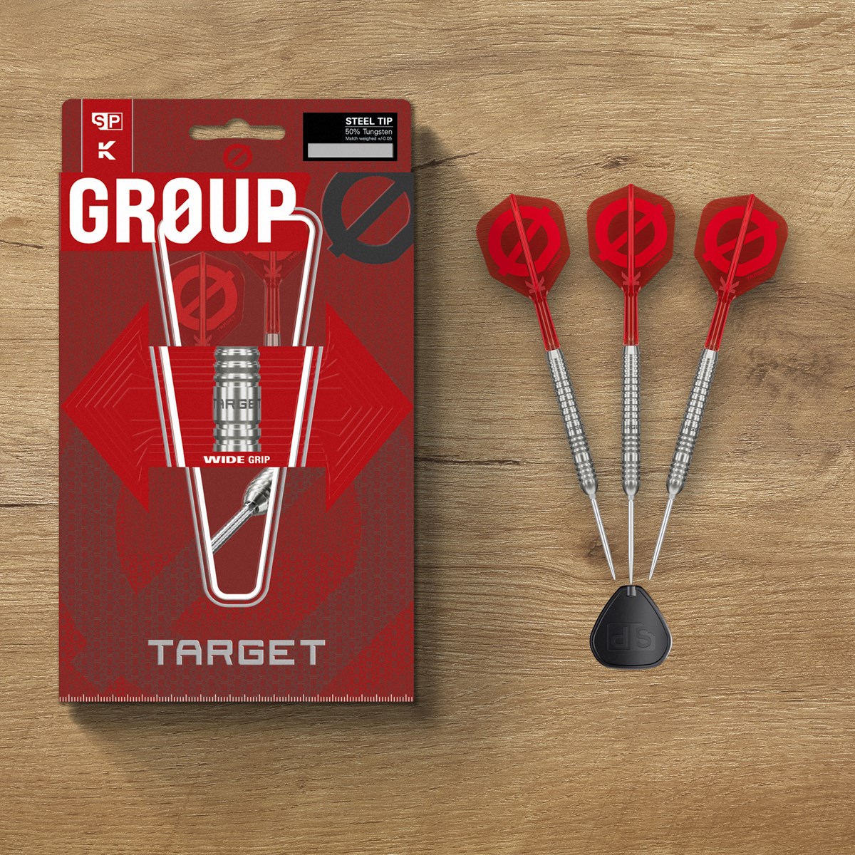 Target Group Ø 03 50% Swiss Point Steel Tip Darts 22 grams
