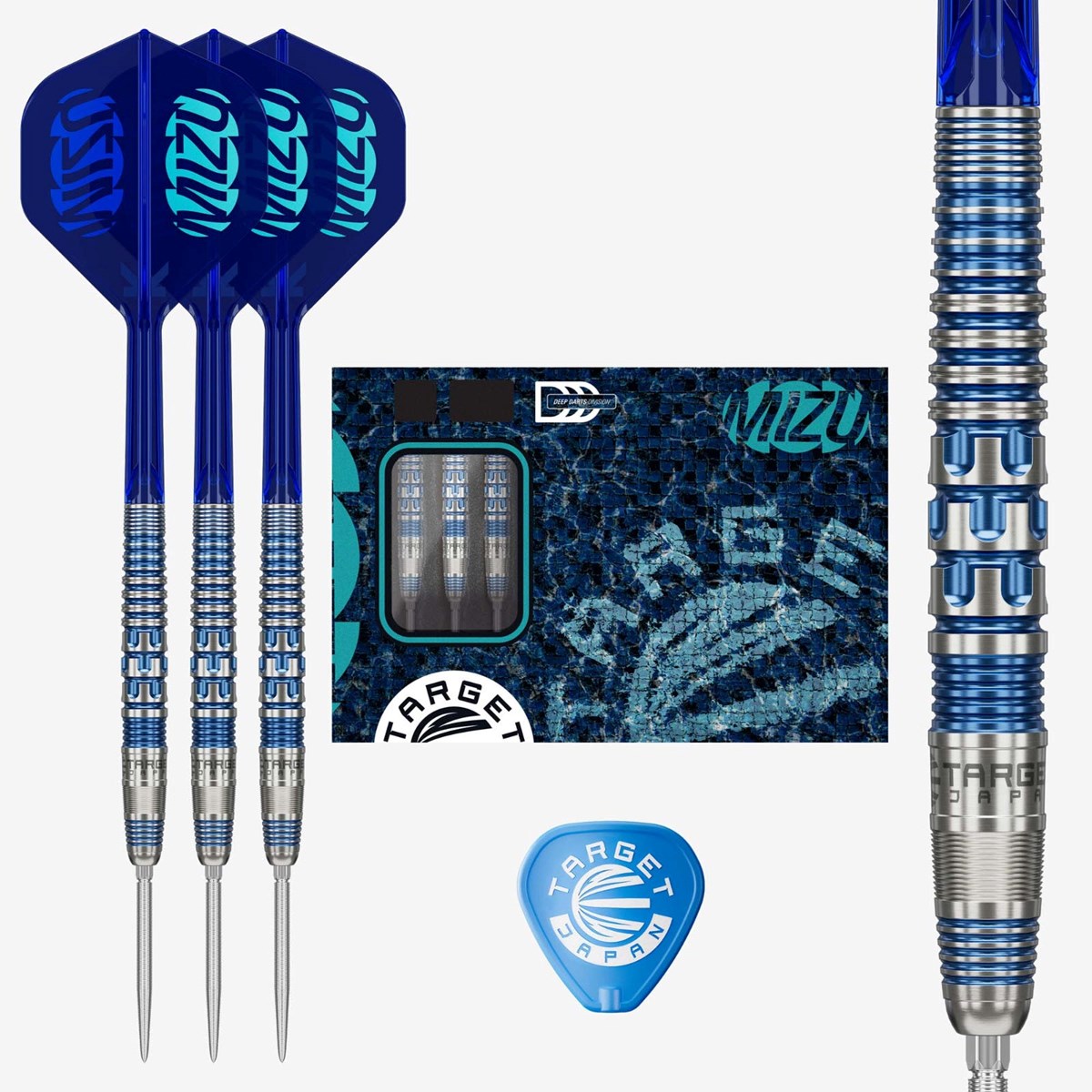 Target Mizu 01 90% SP Steel Tip Darts 23 grams
