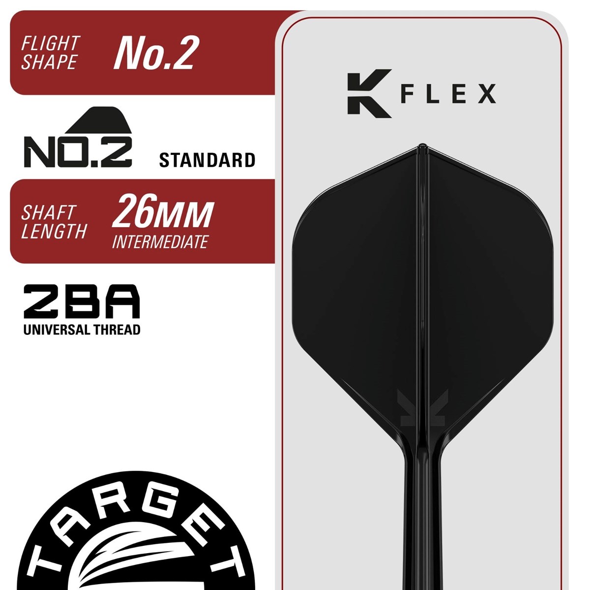 Target Black Marque Spinel 90% SP Steel Tip Darts 23 grams
