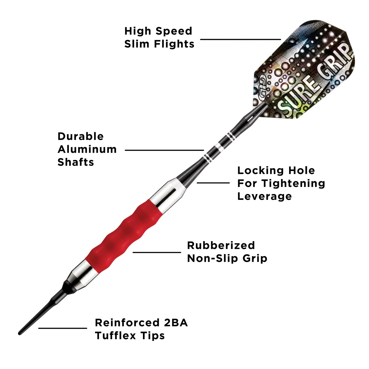 GLD Viper Sure Grip - Red 16 grams