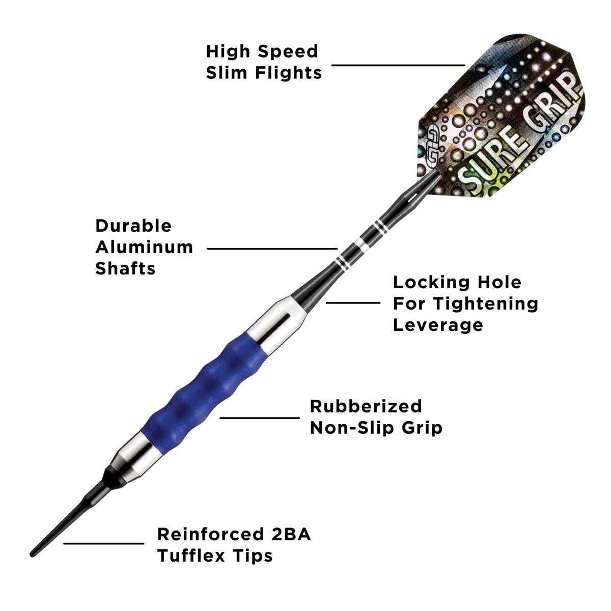 GLD Viper Sure Grip - Blue 16 grams