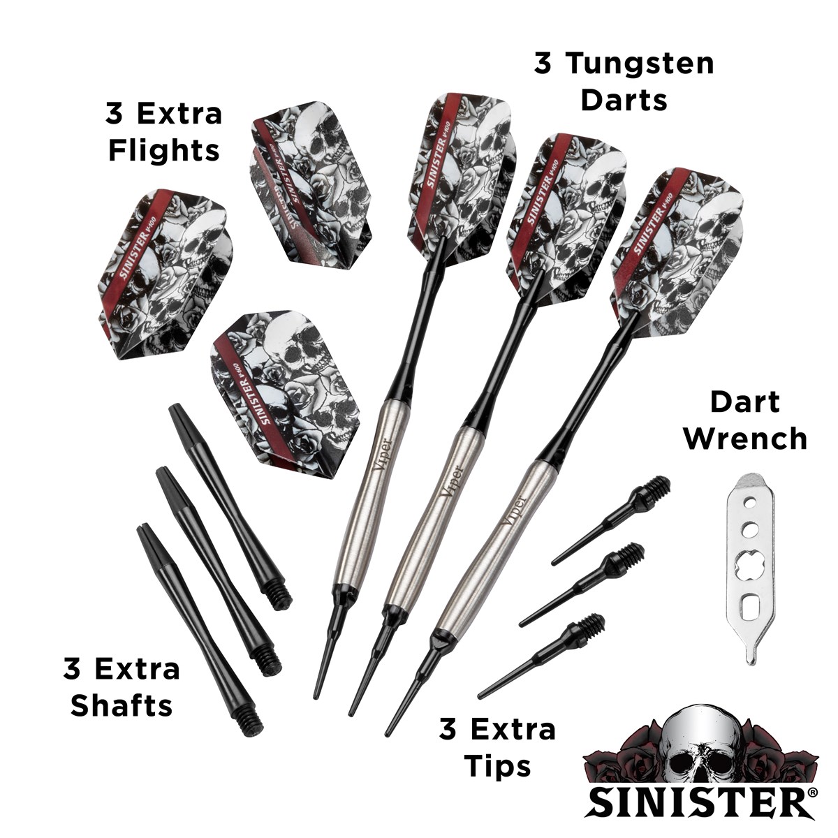 GLD Viper Sinister 95% Tungsten 18 grams