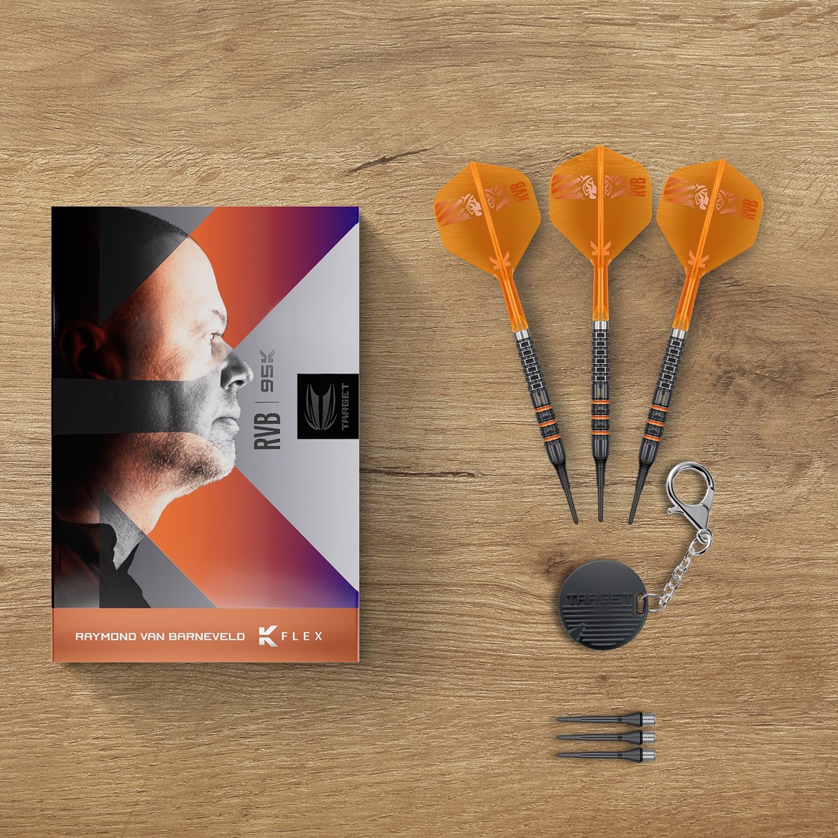 Target Darts Raymond Van Barneveld 95K Soft Tip Darts 20 grams