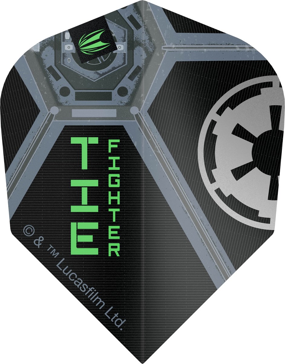 Target Darts Star Wars Tie Fighter 90% Tungsten SP Steel Tip Darts 25 grams