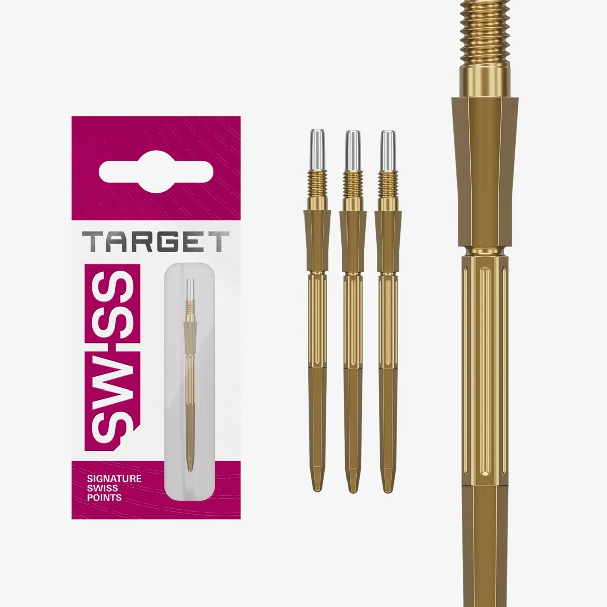 Target Darts Elysian Archetype 43 Swiss Point - Gold (35mm)