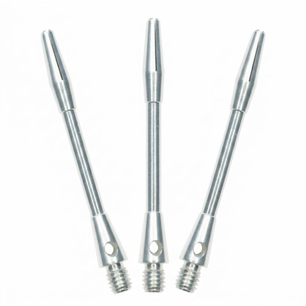 GLD Steel Wire Shafts Silver - Medium