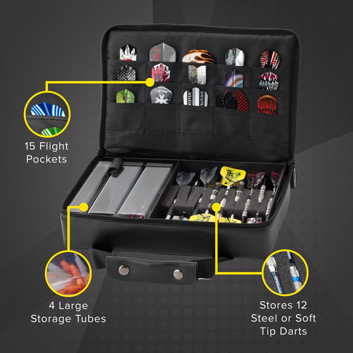GLD Casemaster The Pro Dart Case