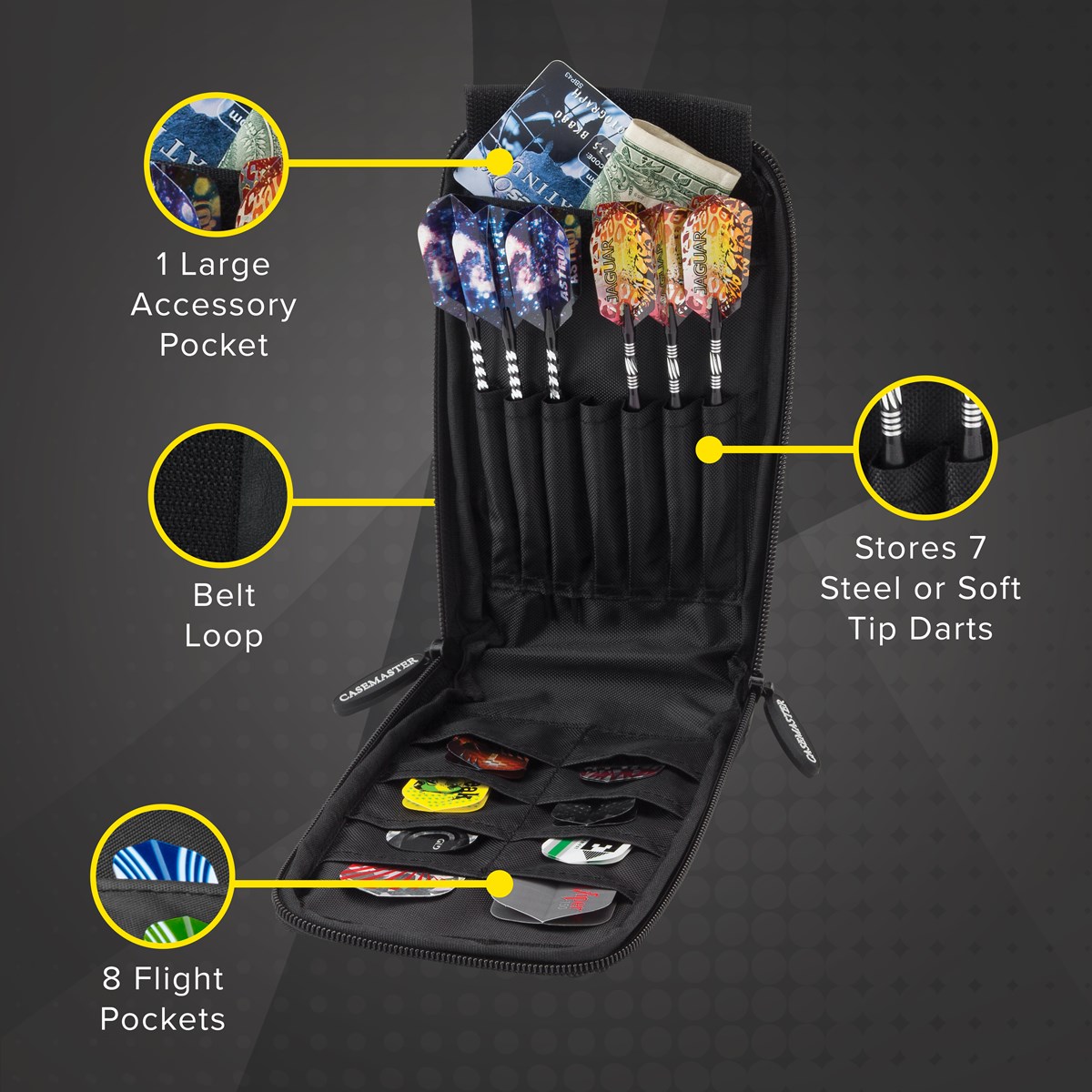 GLD Casemaster The Mini Pro Dart Case