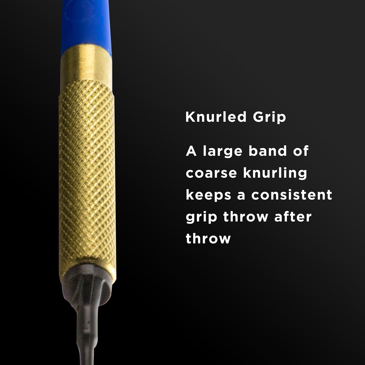 GLD Commercial Brass Soft Tip Darts Blue 13 grams (45 darts per bag)