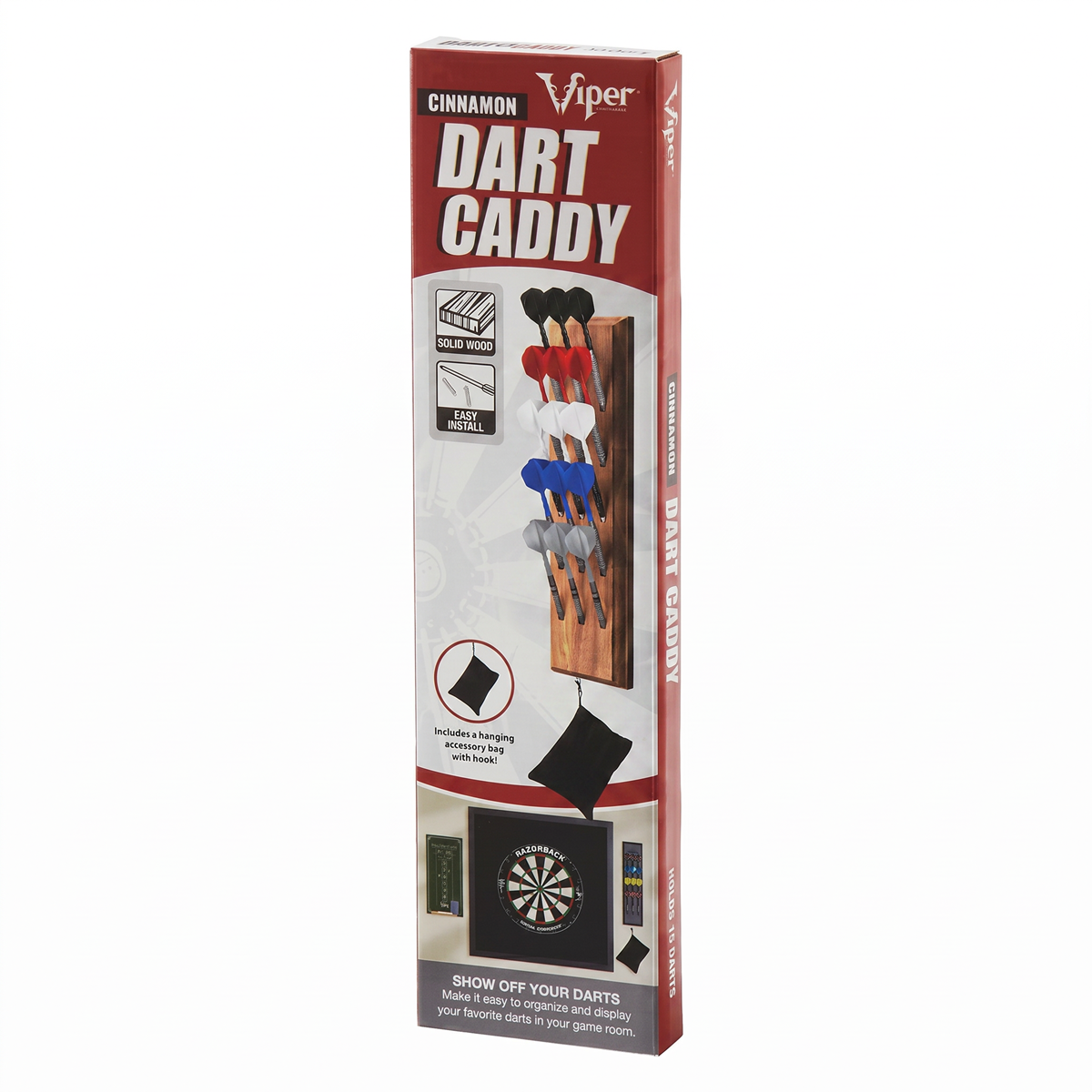 GLD Viper Dart Caddy - Cinnamon Finish