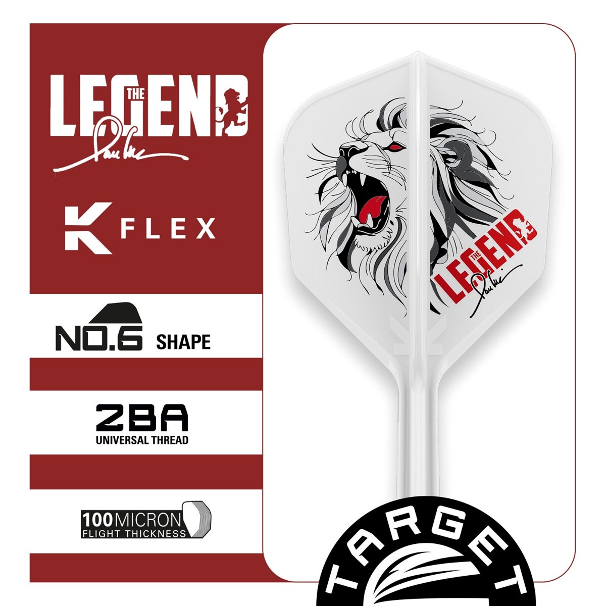Target K-Flex System - No. 6 Flight / Intermediate Shaft (26mm) - The Legend